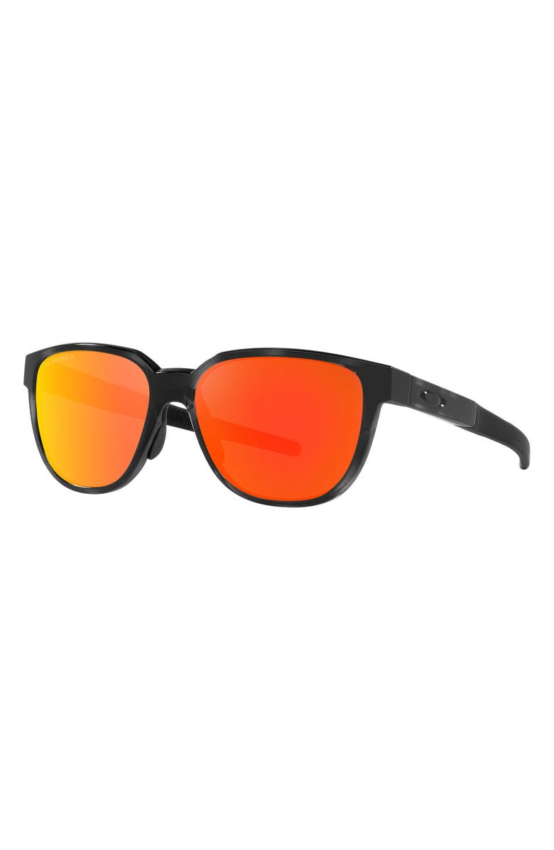 Oakley Actuator 57mm Polarized Rectangular Sunglasses, Alternate, color, 