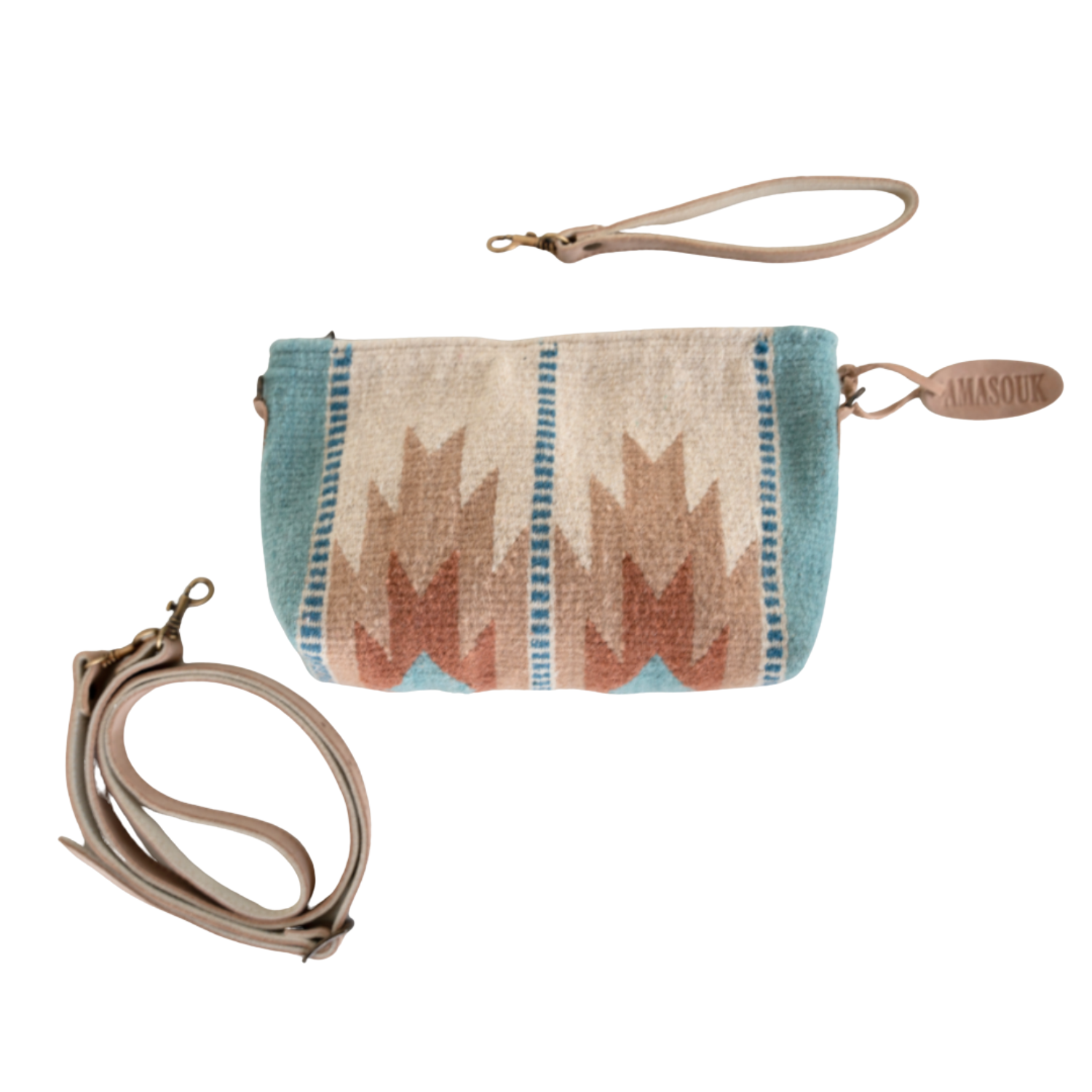 Amasouk Cielo Rosa Convertible Clutch, Main, color, Blue