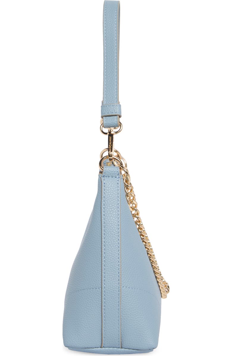 Nanette Lepore Jorgette Baguette Shoulder Bag, Alternate, color, Moonstone Blue