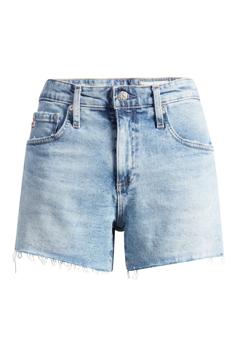 Hailey High Waist Cutoff Denim Shorts, Alternate, color, 19 YEARS PARKWAY MOONWASH