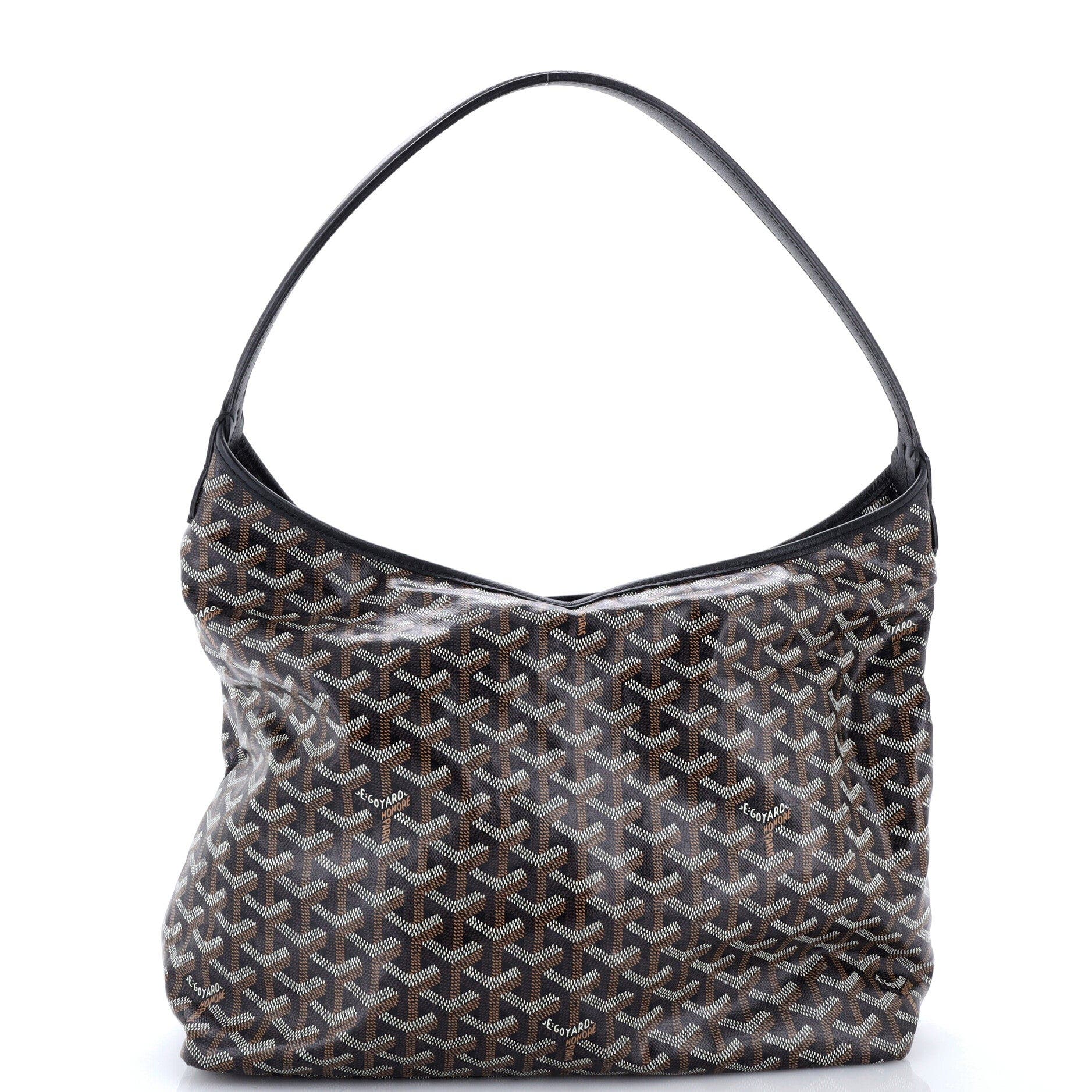 Boheme Hobo Coated Canvas, Main, color, Black