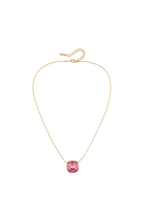 1990s Vintage D'Orlan Pink Necklace