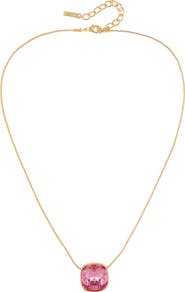 Susan Caplan 1990s Vintage D'Orlan Pink Necklace