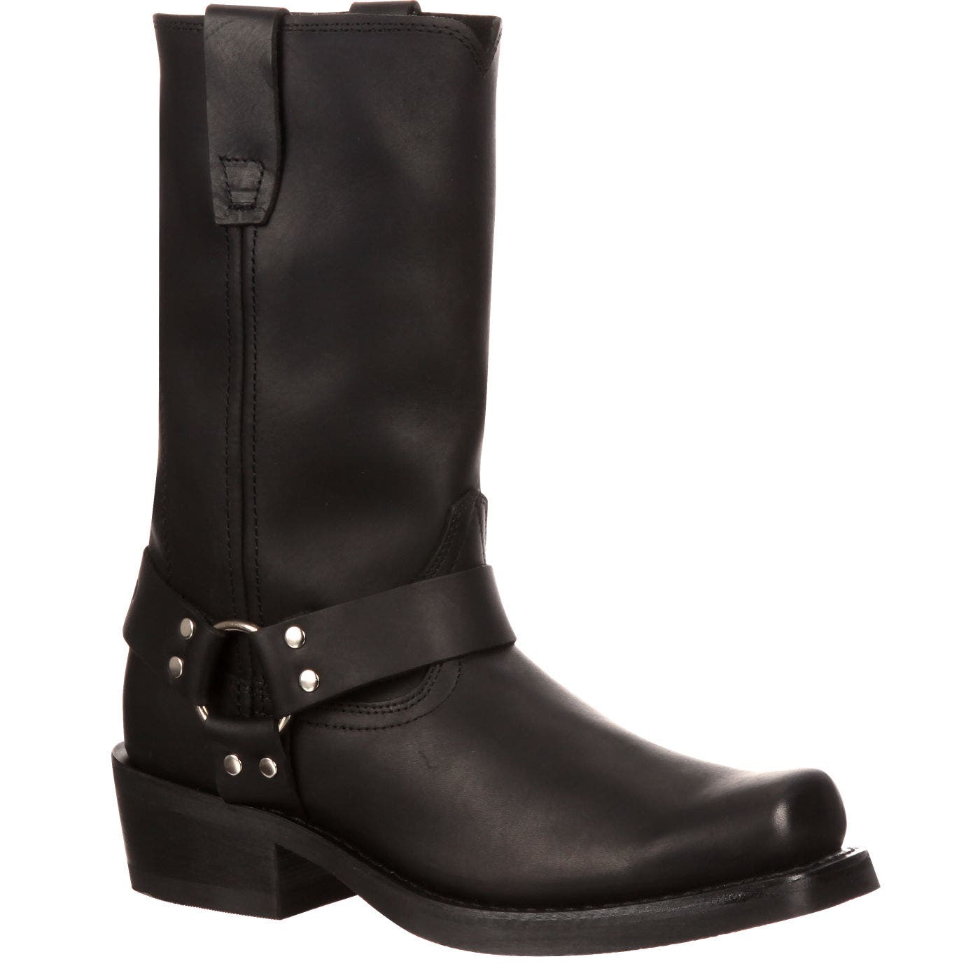 DURANGO Black Harness Boot, Main, color, Oiled Black
