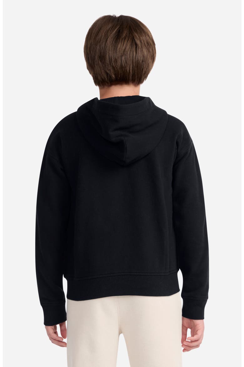 Kids' Essentials Fleece Zip-Up Hoodie, Alternate, color, ANTHRACITE