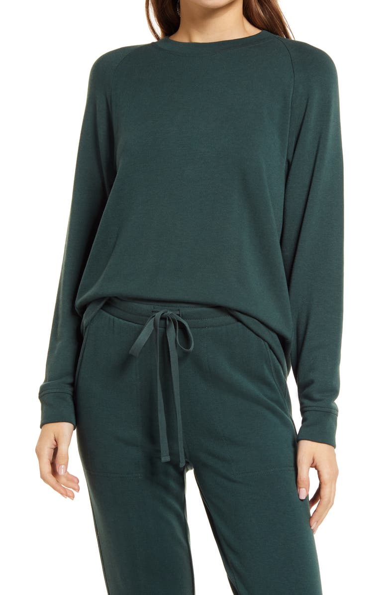 Lou & Grey Signaturesoft Plush Sweatshirt, Main, color,