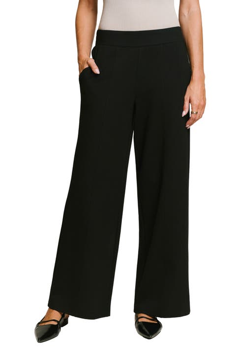 Kylie Luxe Wide Leg Knit Pants