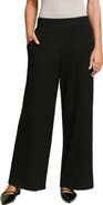 matty m. Kylie Luxe Wide Leg Knit Pants