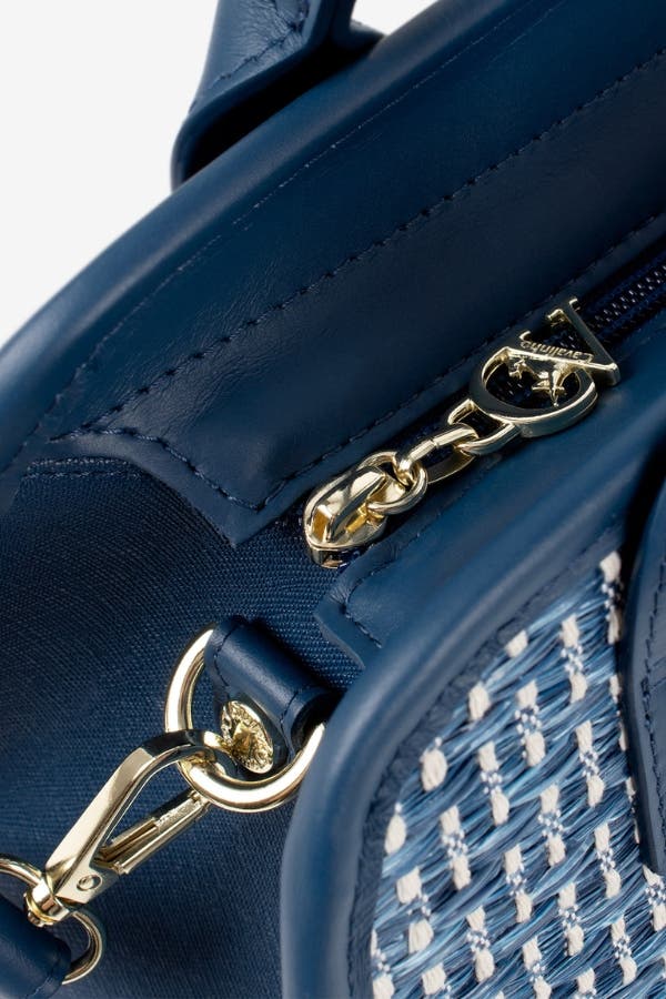 Almare Handbag 624, Alternate, color, Blue