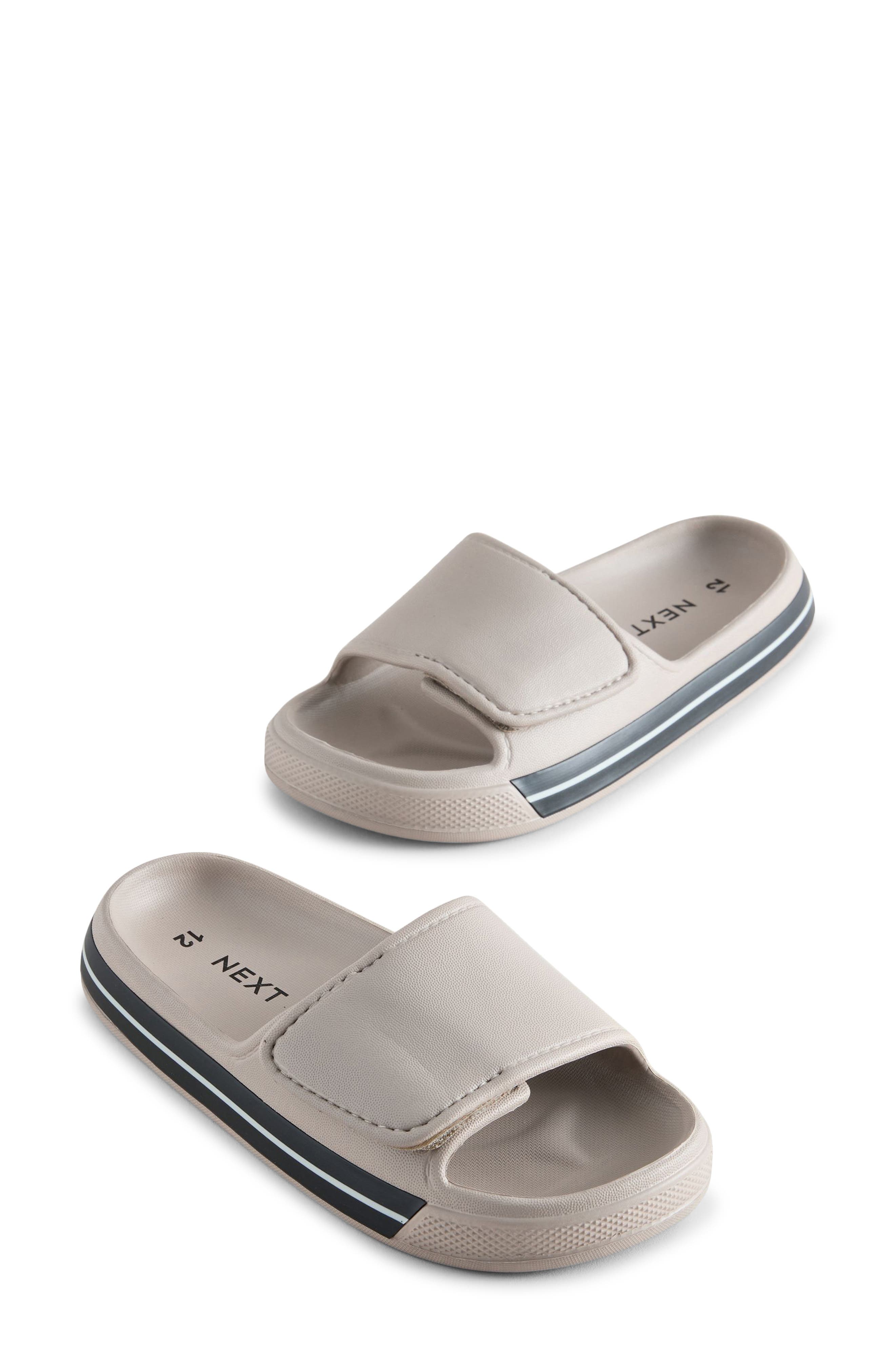 NEXT Kids' Cement Slide Sandal, Alternate, color, Beige