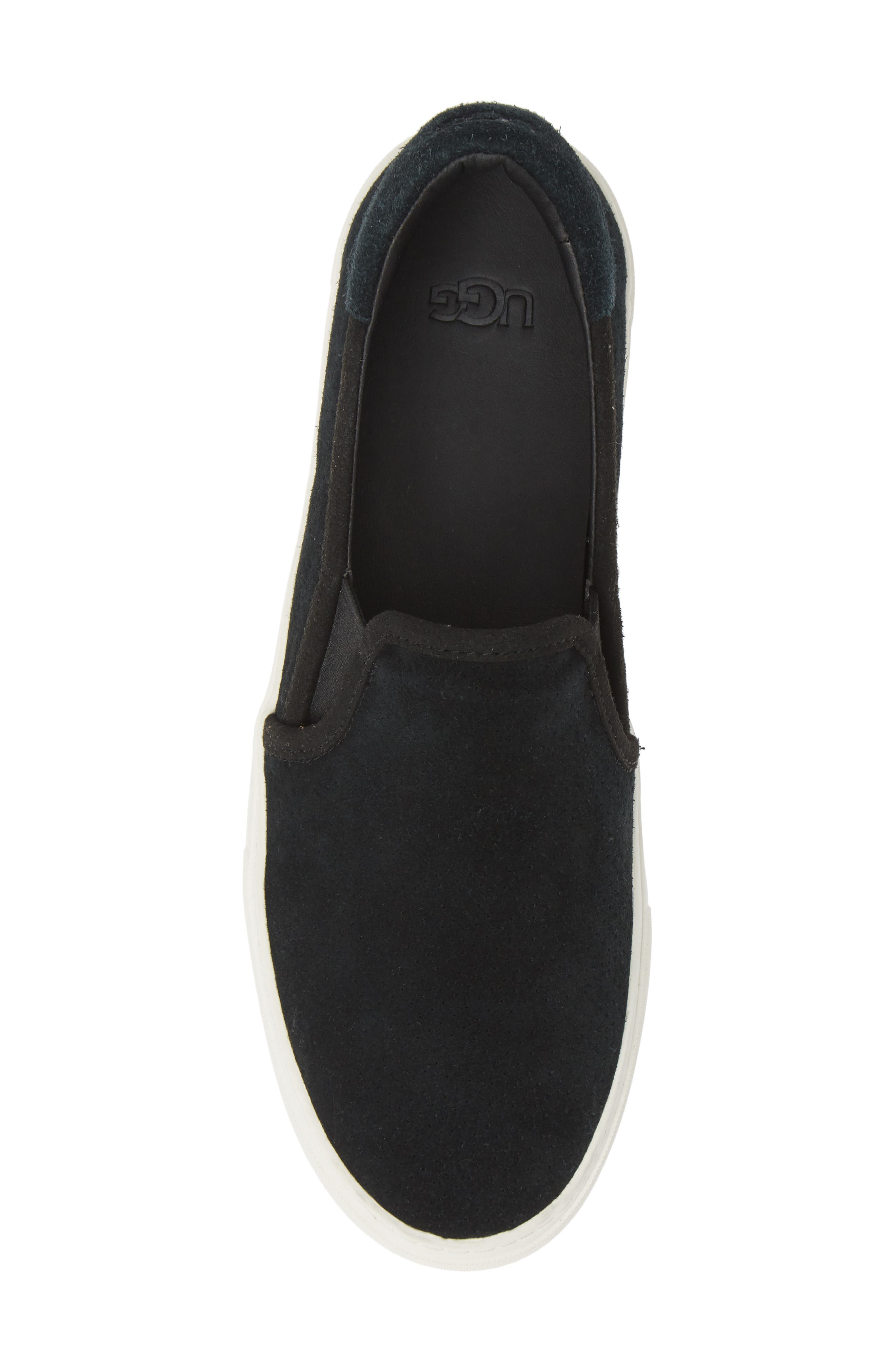 UGG<sup>®</sup> Abies Perforated Slip-On Platform Sneaker, Alternate, color, 
