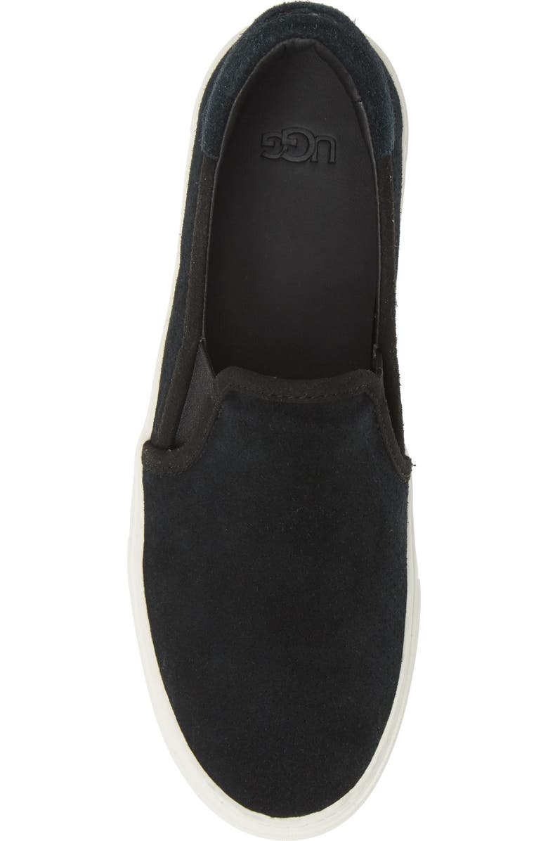UGG<sup>®</sup> Abies Perforated Slip-On Platform Sneaker, Alternate, color,