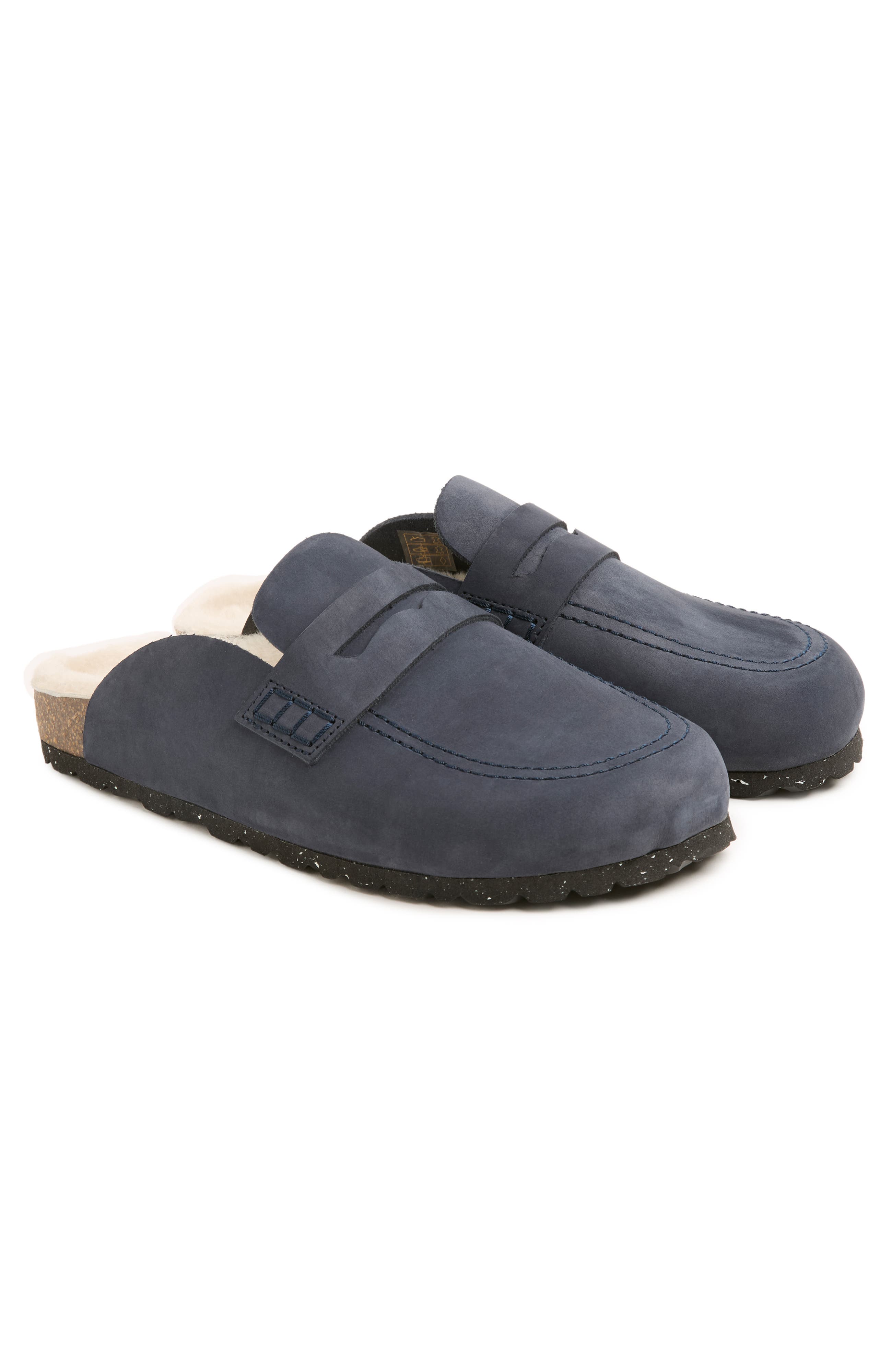 Sheep Lined Penny Loafer Clog - image 4