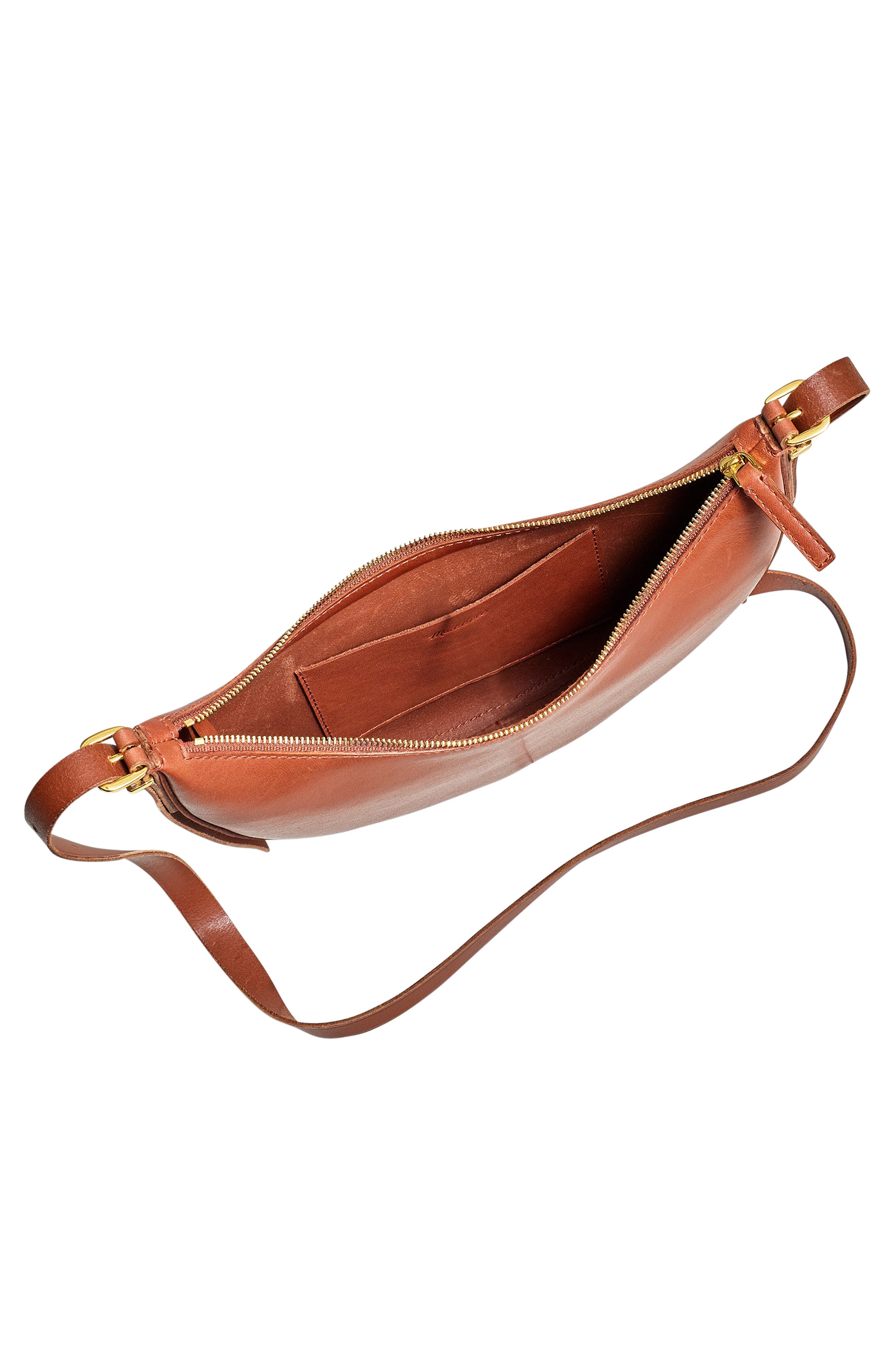 Mini The Essential Convertible Top Handle Crossbody Bag, Alternate, color, WARM CINNAMON