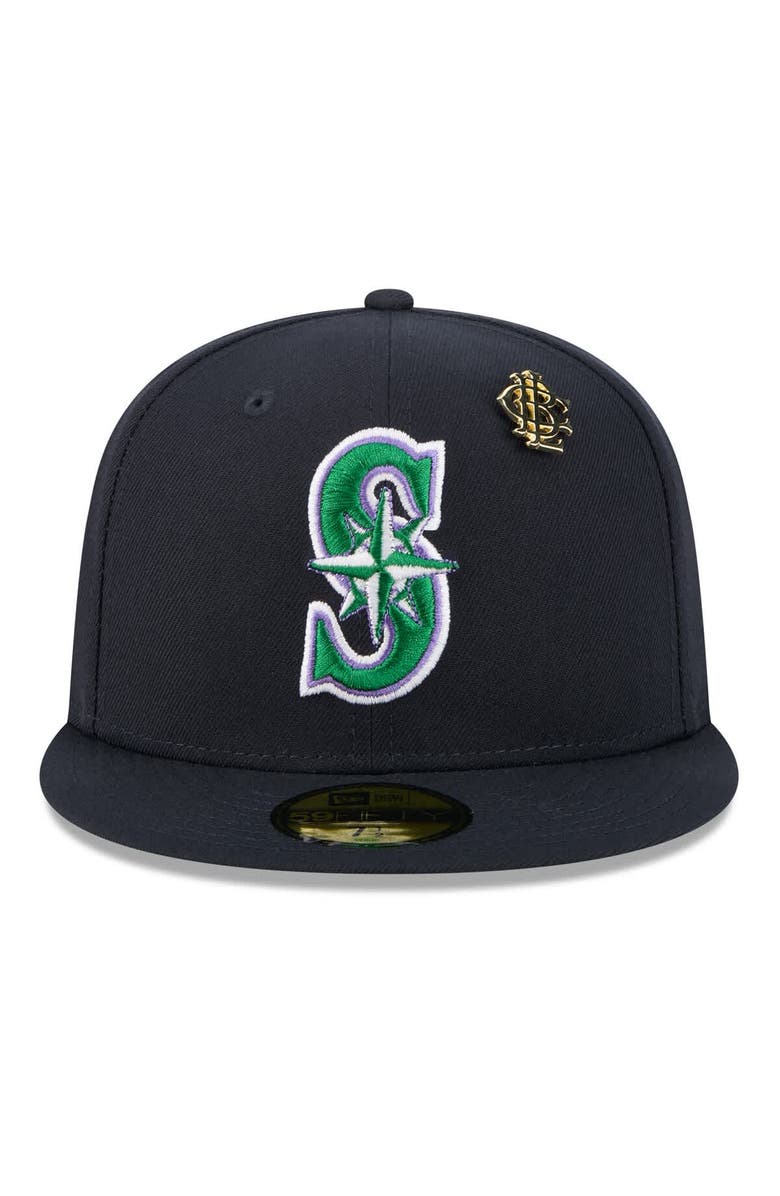 New Era Men's New Era  Navy Seattle Mariners 2025 Big League Chew 59FIFTY Fitted Hat, Alternate, color, 