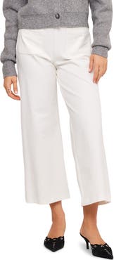 FIFTEEN TWENTY Libby Patch Pocket Crop Wide Leg Pants