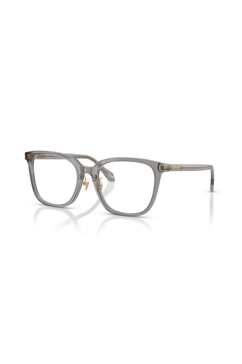 54mm Square optical glasses, Main, color, Grey
