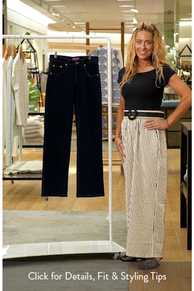 Jemima Low Rise Straight Leg Jeans video