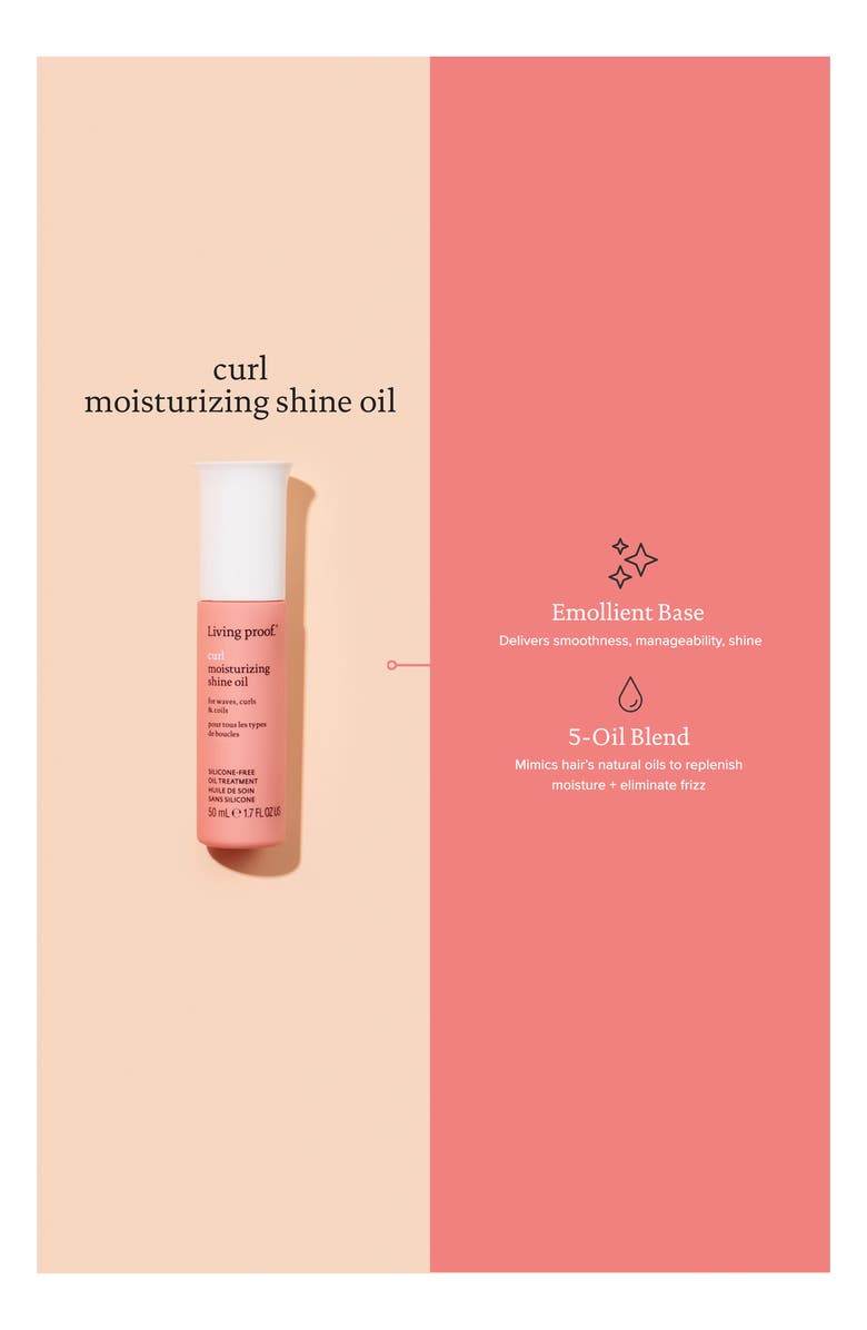Living proof<sup>®</sup> Curl Moisturizing Shine Oil, Alternate, color,