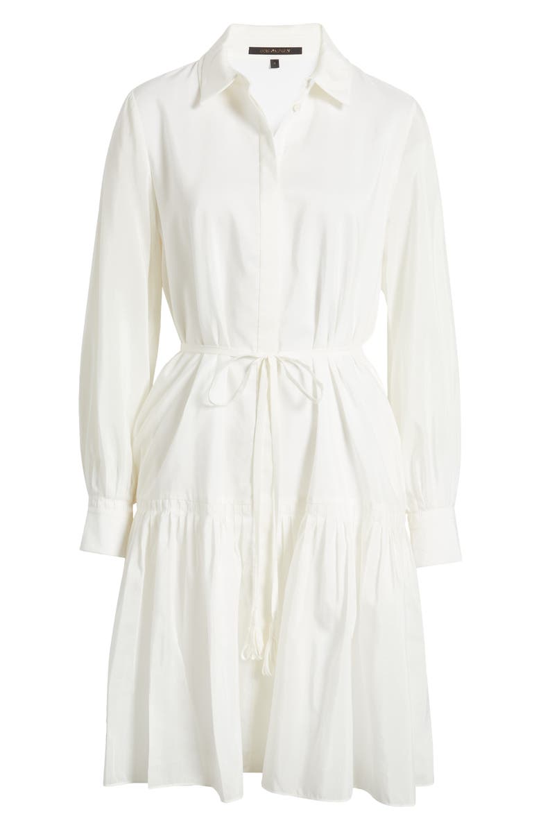 KOBI HALPERIN Viola Long Sleeve Cotton & Silk Shirtdress, Main, color,