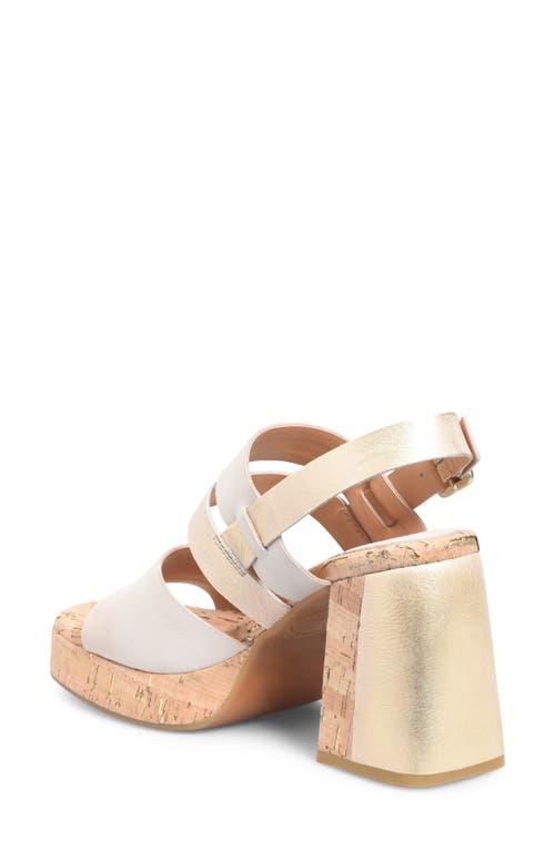 Kork-ease ® Maxi Sandal In Natural Combo