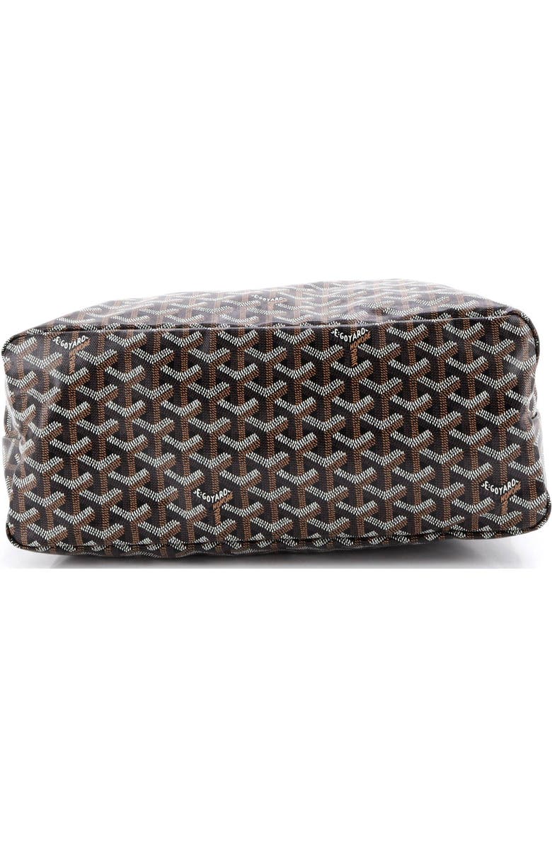 Pre-Owned Goyard Boheme Hobo Coated Canvas, Alternate, color, Black