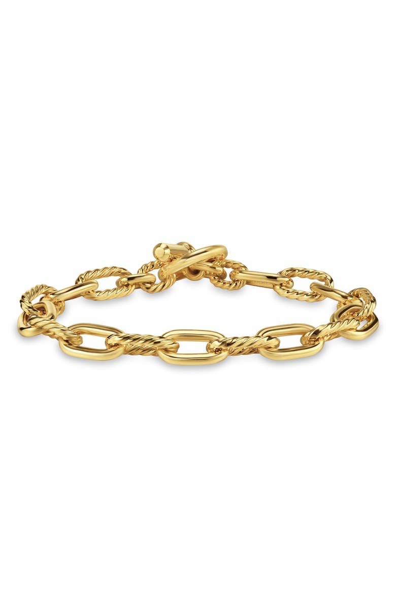 David Yurman DY Madison<sup>®</sup> Toggle Chain Bracelet in 18K Yellow Gold, Alternate, color, 18K Gold