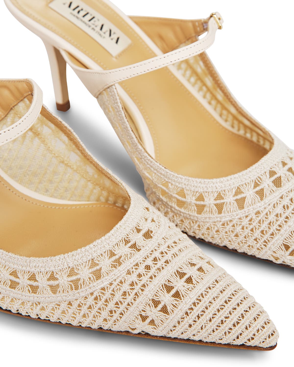 Trieste 75 Mule, Alternate, color, Ivory