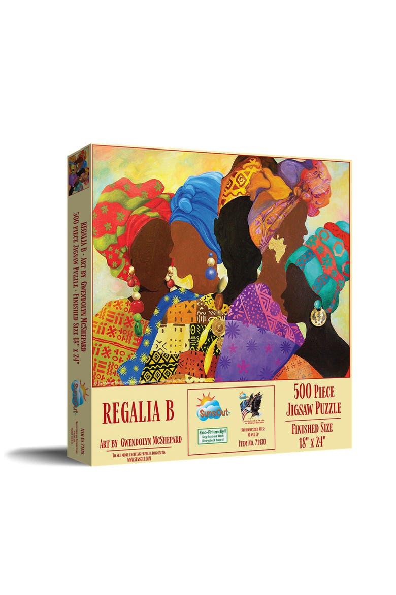 Regalia B 500 piece Jigsaw Puzzle for Adults, Main, color, Multicolor
