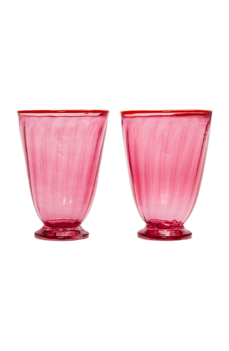 La DoubleJ Rainbow Glasses Set Of 2, Main, color,