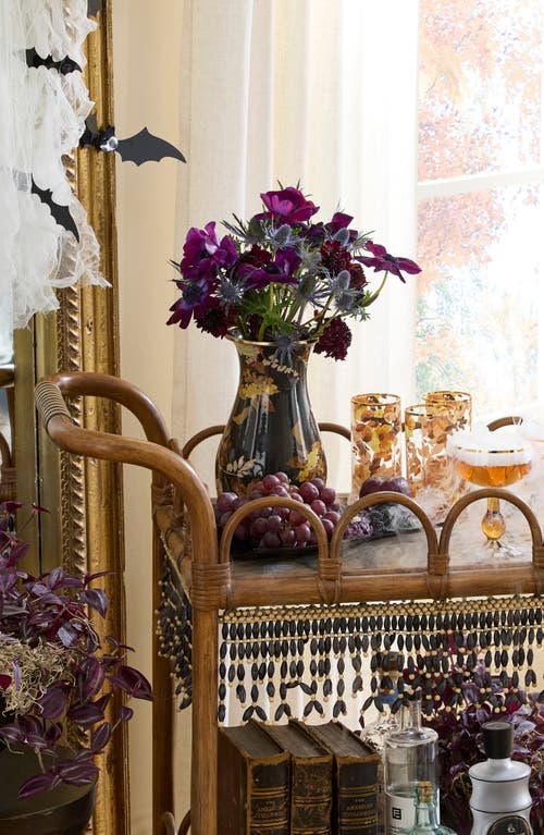 Mackenzie-childs Mackenzie Childs Wild Rose Tall Vase In Multi