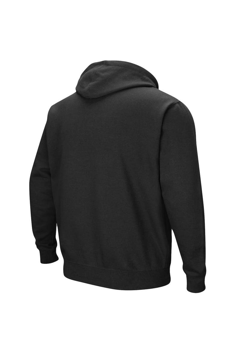 Men's Colosseum Black Iowa Hawkeyes Big & Tall Arch & Logo 2.0 Pullover Hoodie, Alternate, color, Black