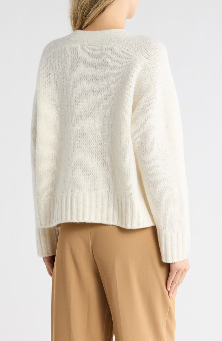 Derek Lam 10 Crosby Lailas Oversize Cardigan, Alternate, color, Ivory