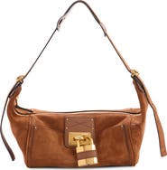 Chloé Paddington Suede Shoulder Bag