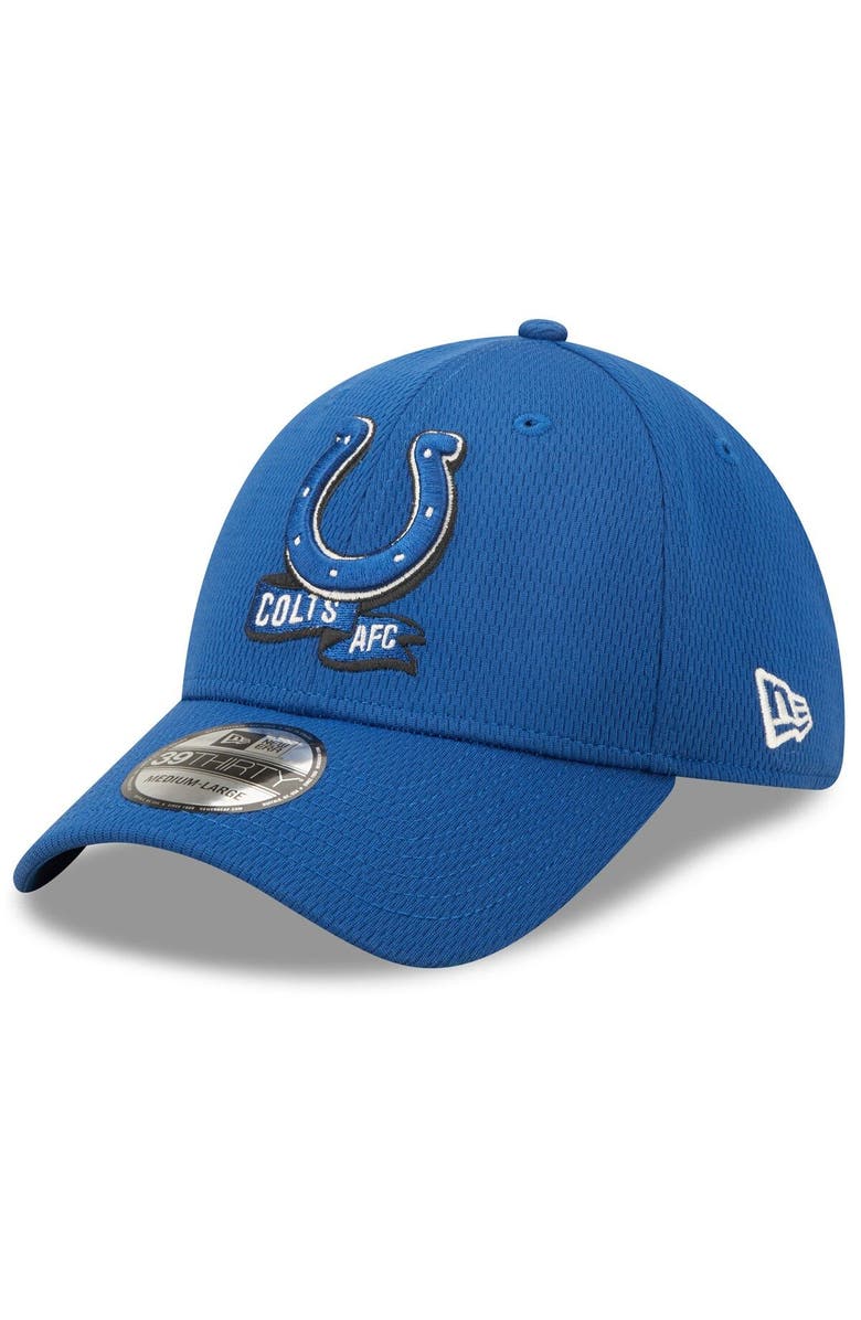 New Era Men's New Era Royal Indianapolis Colts 2022 Sideline 39THIRTY Coaches Flex Hat, Alternate, color, 