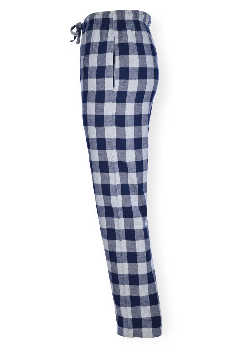 2-Pack Flannel Sleep Pants, Alternate, color, GREY/ BLUE PLAID