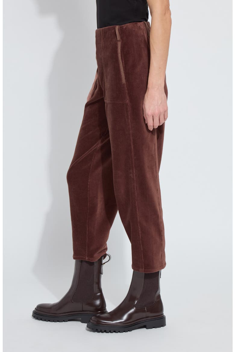 Tatum Corduroy Crop Barrel Leg Pants, Alternate, color, PL WOOD