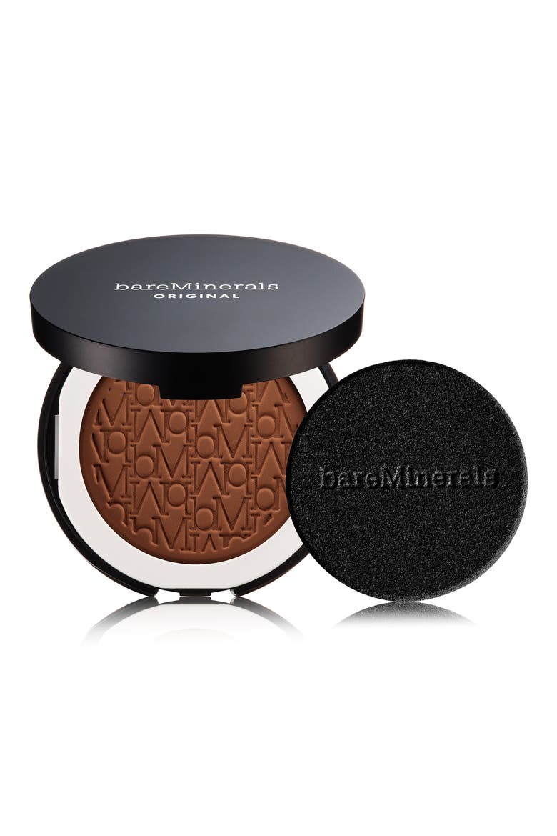 ORIGINAL Talc-Free Pressed Powder Foundation Mineral SPF 15, Main, color, GOLDEN DEEP 28