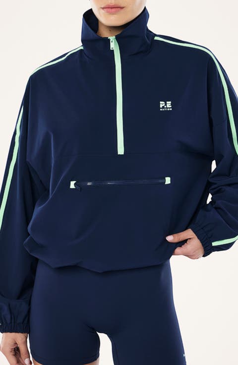 Accelerate Quarter Zip Windbreaker