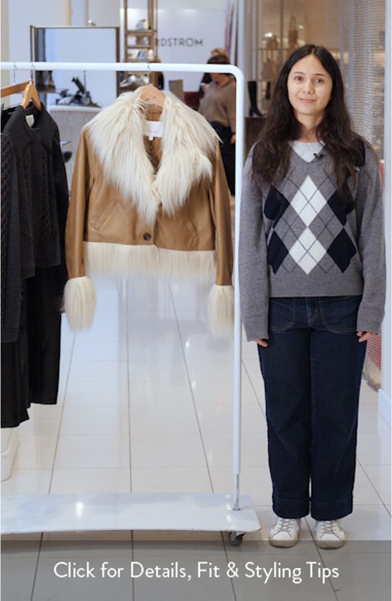 Panama Faux Shearling Jacket, sales video thumbnail