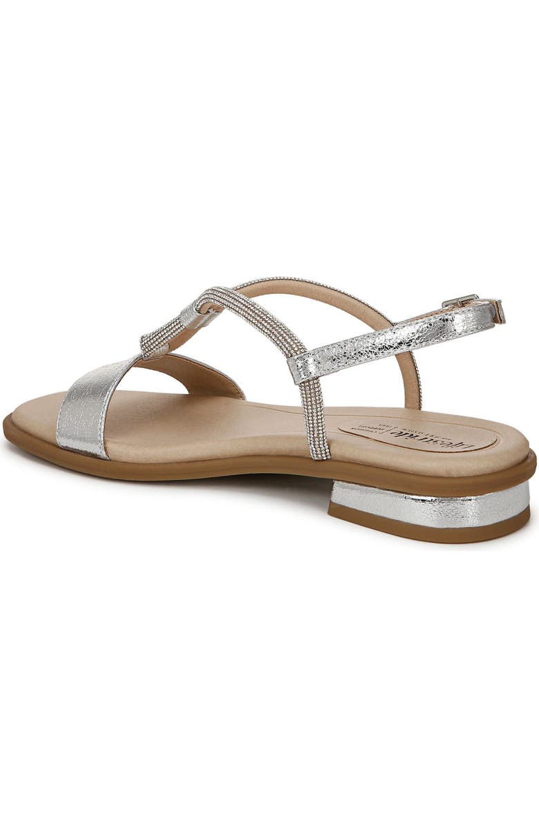 LifeStride Radiant Slingback Sandal, Alternate, color, Silver