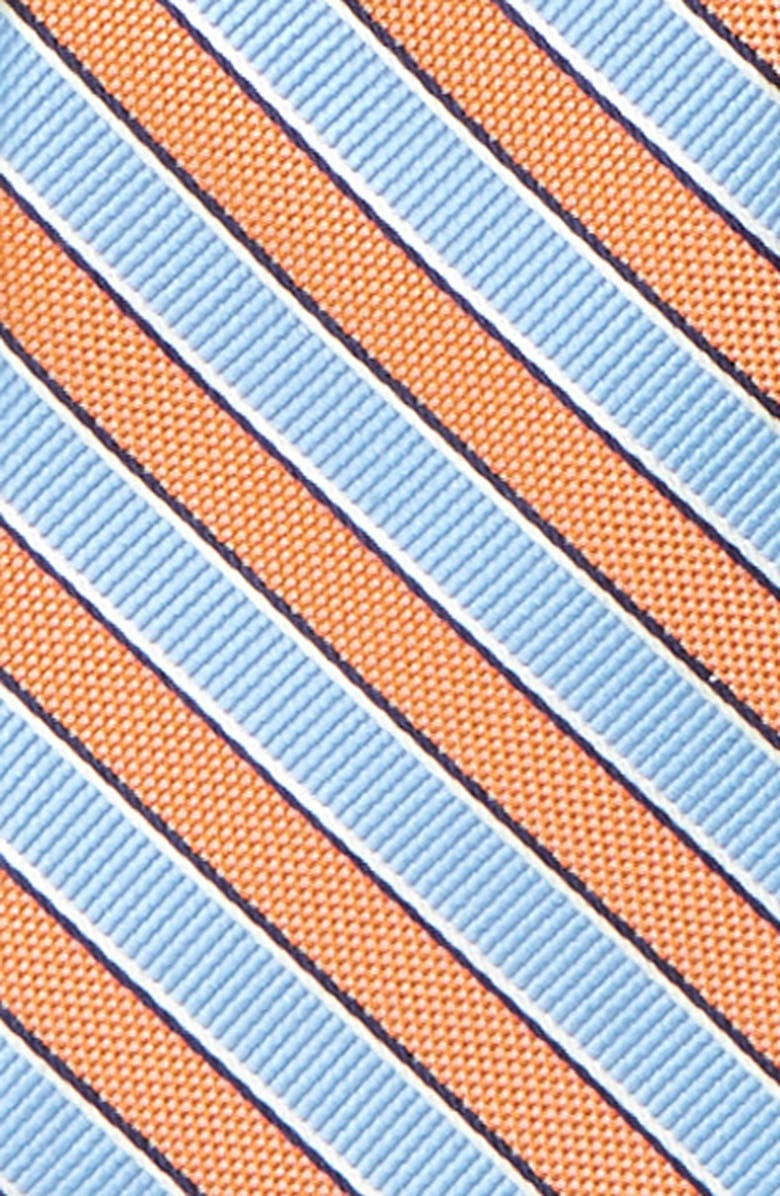Nordstrom Kids' Montrose Stripe Zip Silk Tie, Alternate, color, 