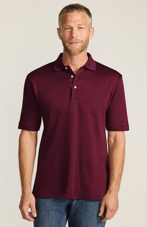 Short Sleeve Cotton Supima Polo Shirt