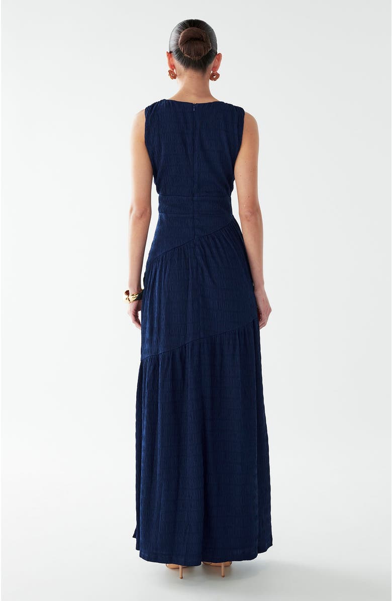 BWLDR Laney Maxi Dress, Alternate, color, Navy Blue