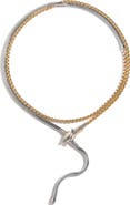 DEMARSON Venom Lariat Necklace