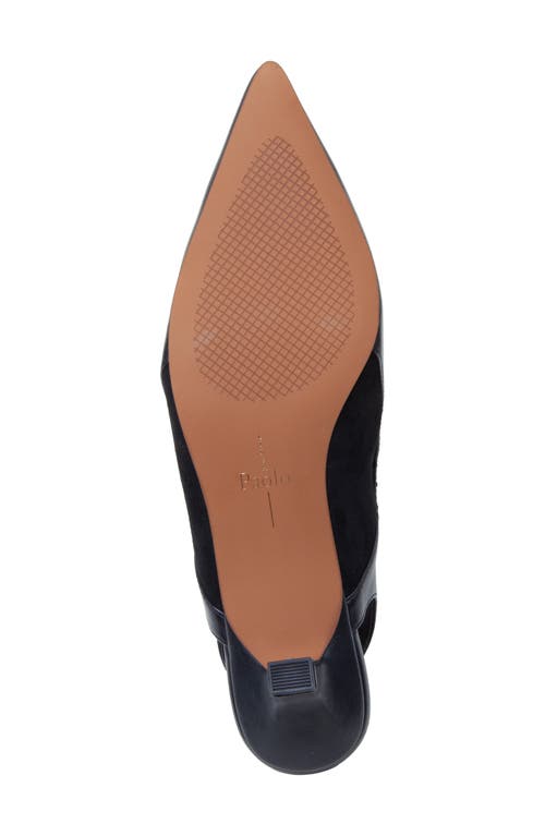 Linea Paolo Corley Pointed Toe Slingback Pump In Animal Print