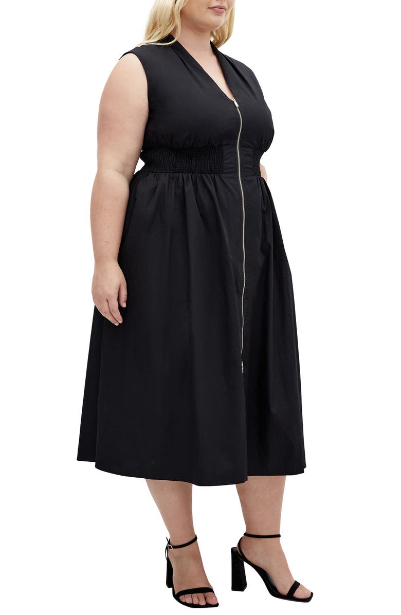 City Chic Cece Sleeveless A-Line Dress, Alternate, color, 