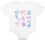 Sweet Wink Mermaid Cutie Short Sleeve Romper