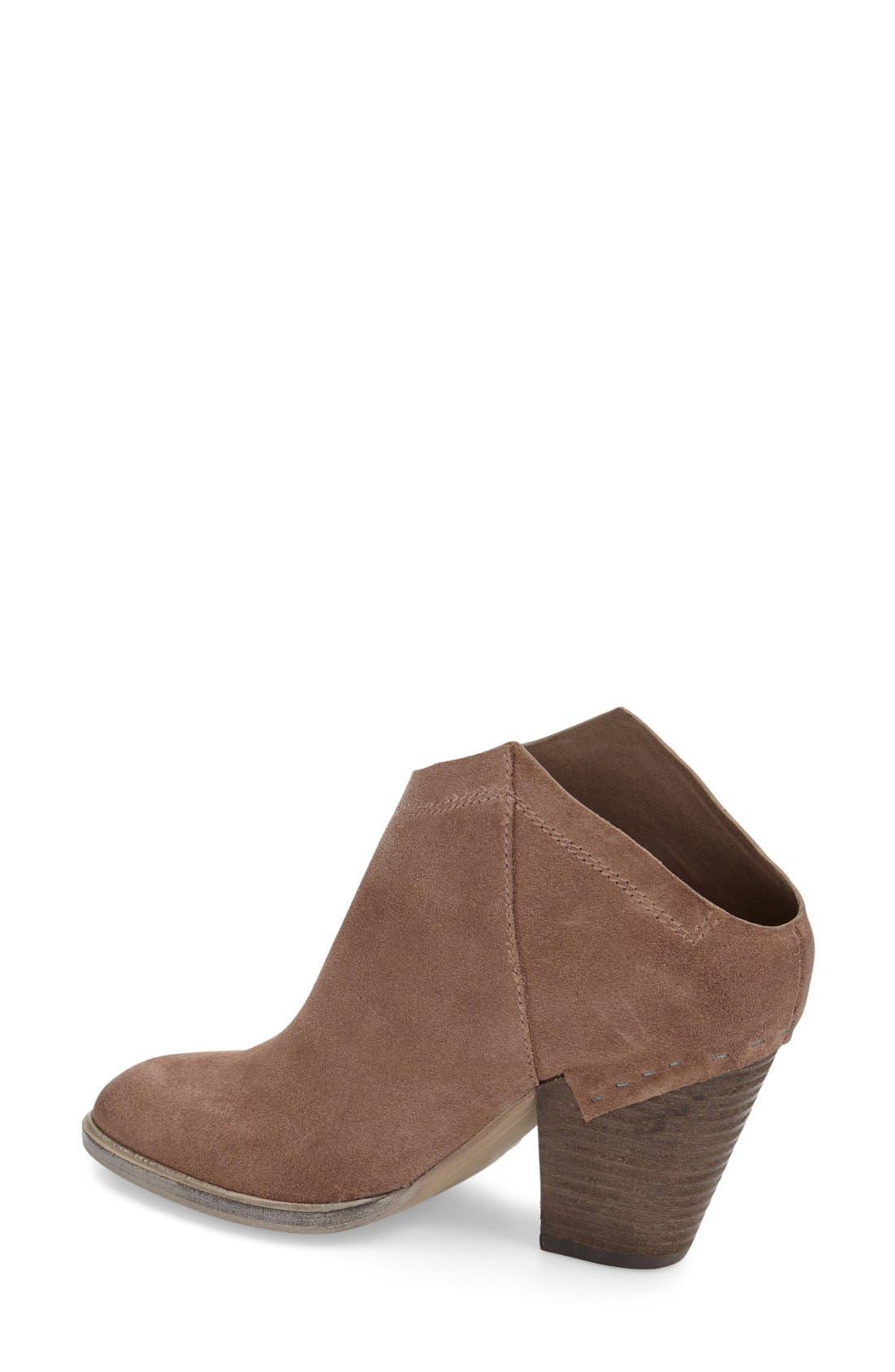 'Haku' Ankle Bootie, Alternate, color, TAUPE SUEDE