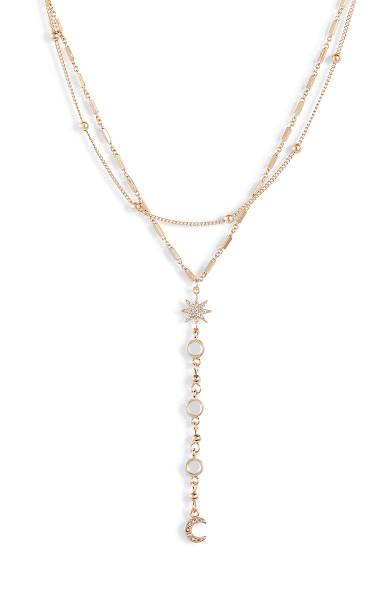 Ettika Lariat Choker Necklace, Alternate, color,